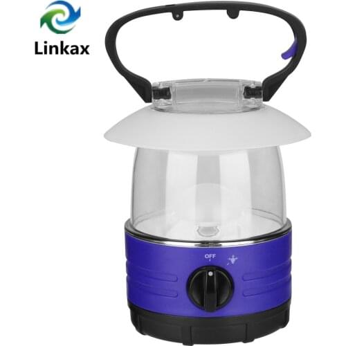 Portable Camping Lights LED Camping Lantern Tents lamp Outdoor Hiking Night Hanging lamp By 4xAA battery