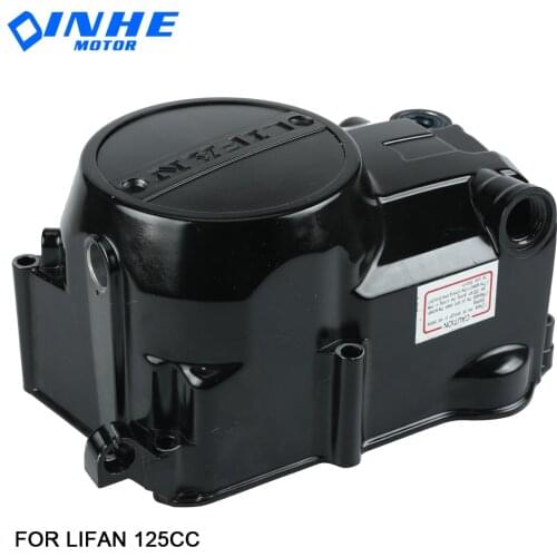 Motorcycles Right Side Crankcase Cover Clutch Cover For Lifan 125 LF 125cc 1P52FMI Horizontal Engines Dirt Pit Bike Parts