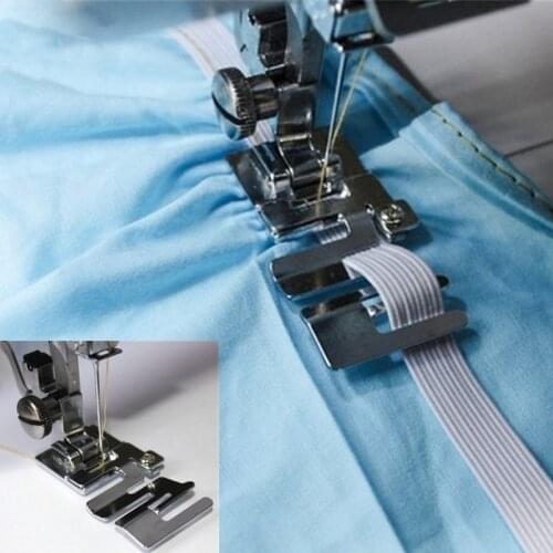 Sewing Tools Lace Stitching Elastic Fabric Household Sewing Machine Foot Presser DIY Sewing Accessories