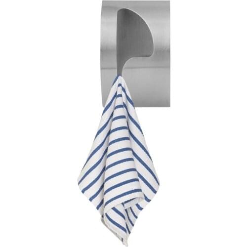 Stainless Steel Strong Self Adhesive Towel Holder Wall Mouted For Bathroom