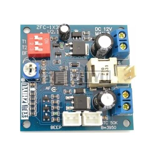 Temperature Control 12V DC Fan Governor Computer Chassis Governor High Efficiency High Current 5A with Stop Alarm