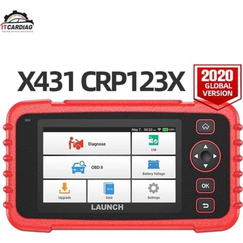Launch x431 crp123X obd2 scanner auto code reader car diagnostic tool ENG AT ABS SRS diagnostic scanner automotive tool crp123