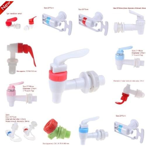 1/2pcs Replacement Spigot for Home Beverage Water Dispenser Wine Barrel Push Type Plastic Faucet Tap