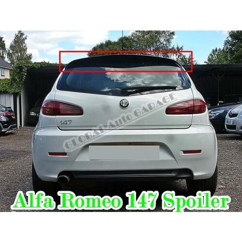 For Alfa Romeo 147 Spoiler Auto Accessory Universal Spoilers Car Antenna Car Styling Diffüser Flaps Splitter Extension