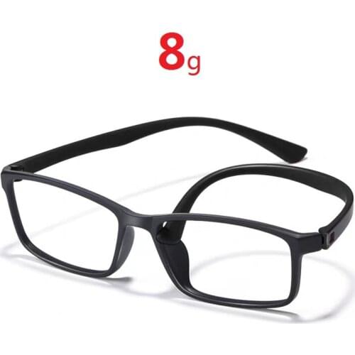 Vazrobe 8gTR90 Eyeglasses Frame Men Women Children Youth Glasses Prescription Spectacles No Screw Ultra Light for Receipt Optic