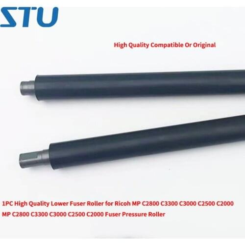 1PC High Quality Lower Fuser Roller for Ricoh MP C2800 C3300 C3000 C2500 C2000 MP C2800 C3300 C3000 C2500 C2000 Pressure Roller