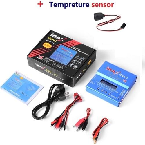 80W IMAX B6AC Battery Charger B6 AC Nimh Nicd lithium Battery Balance Charger Discharger with EU US UK AU plug with voltage
