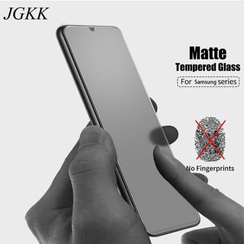 Matte Tempered Glass For Samsung Galaxy A10 A20 A30 A40 A50 A31 Frosted Screen Protector For Samsung A11 A60 A70 A80 A90 9H Film