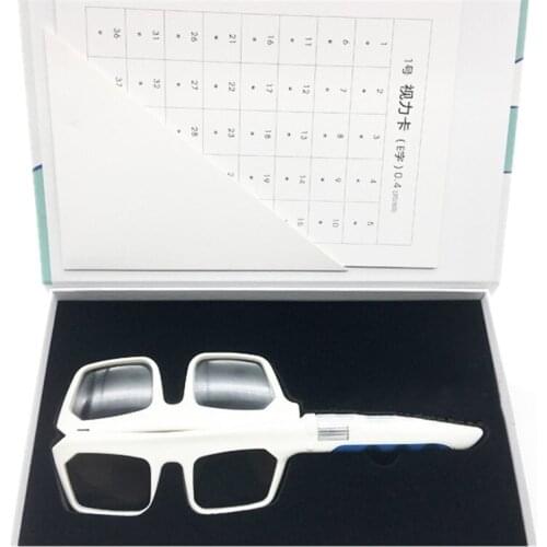 1Pcs Confirmation Test Flippers Near Amblyopia Trainer Ophthalmic Optical Instruments Lens Flipper