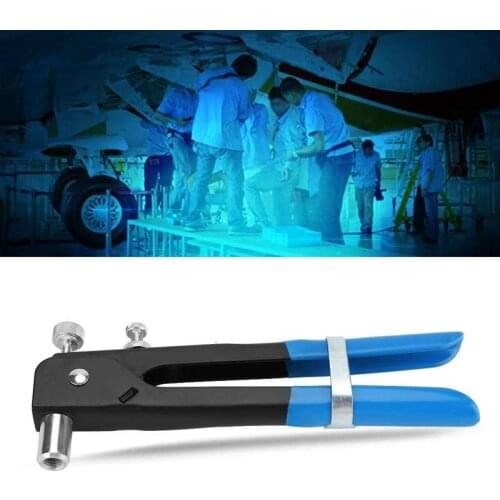 86Pcs Aluminum M3-M8 Rivet Gun Insert Tool Riveter Rivnut Nutsert Riveting Kit With Non-slip Handle