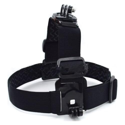 For GoPro accessories Elastic Head Strap Mount Double Camera Strap for GoPro Hero 6 5 4 Session h9 SJ5000 Sports camera accessor
