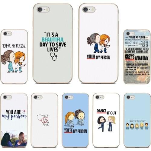 For Xiaomi poco X3 nfc F2 Pro M3 Mi 5X 6X Max Mix 1 2 2S 3 Mi5 Mi6 Mi3 Mi4 Greys-Anatomy-You're-My-Person Phone Covers