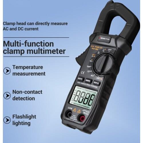 ST209 Digital Multimeter Clamp Meter 6000 counts True RMS Amp DC/AC Current Clamp tester Meters Voltmeter 400v Auto Range