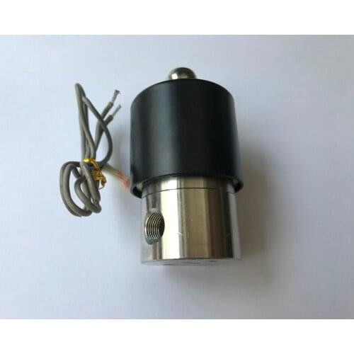 1/8" 1/4" 3/8" Stainless Steel Electric solenoid valve Normally Closed IP65 Square coil water solenoid valve