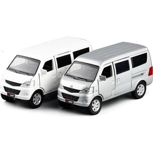 Diecast 1/32 Scale S460 Van Alloy Model Pull Back Sound and Light Car Toys Gift Kids Ornaments Display Souvenir