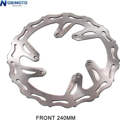Motorcycle 240mm Front Brake Disc Rotor For Honda CR 125 250 R E 95-07 CR 500 R E 95-01 CRF 250 450 R X CRE 250 450 500 CRF 230