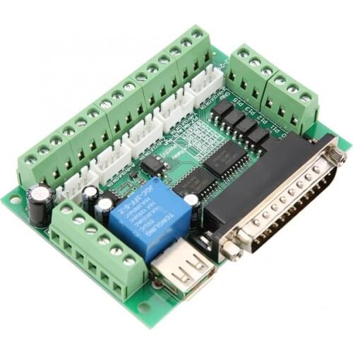 Board MACH3 5 Axis USB Interface Board for CNC Stepper Motor Motion Controller Driver Board