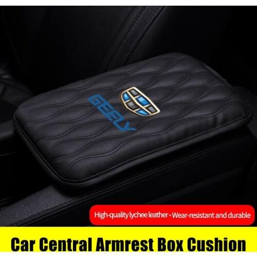 Car Interior Armrest Box Mat Waterproof Pad Protector Mat for Geely EMGRAND Atlas Coolray EC7 EC8 GS GC2 GC5 GC6 GC7 Accessories