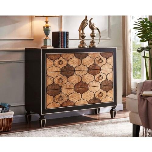 Modern design drawer cabinet and drawer chest for iving room cabinet TV consoles