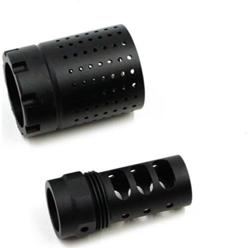 Tactical For Hunting Launcher Bullet Decorative Cap Giant Egg Censer 19mm Accessory 14 Reverse Teeth Airsoft Hunting Equipment