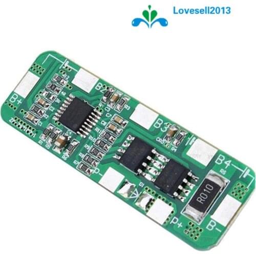 Over Protection! 4S 4A-5A 18650 Li-ion Lithium Battery Protection Board 4 Pack PCB BMS 4.25-4.35V To 2.3-3.0V