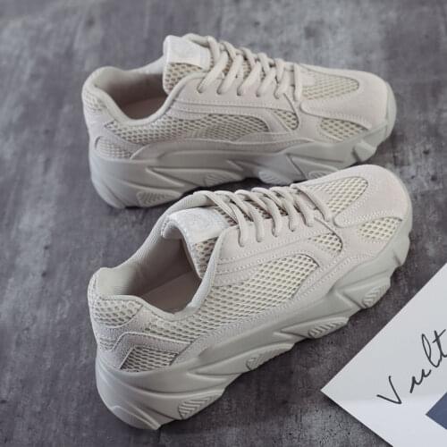 Breathable Old Shoes Hot Spring 2021 Sports Shoes Casual Wild Harajuku Style Korean Version of The Net Red Womens Shoes Trend