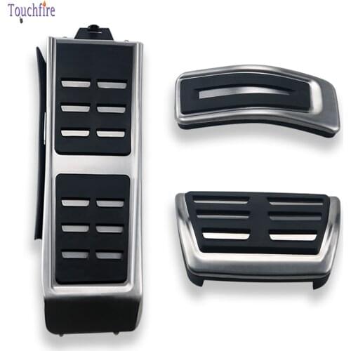 1PCS Auto Car Sport Fuel Brake Pedal Cover Rest Pedals For Audi A4 B8 A6 A7 A8 S4 RS4 A5 S5 RS5 8T Q5 SQ5 8R Car Accessories