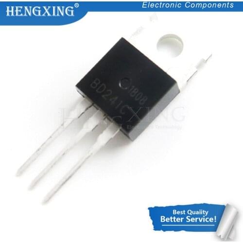10pcs/lot BD241C BD241 TO-220 In Stock