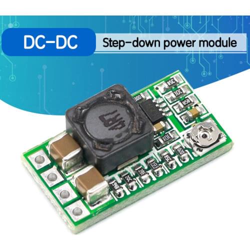 10PCS Mini DC-DC 12-24V To 5V 3A Step Down Power Supply Module Buck Converter Adjustable Efficiency 97.5