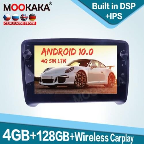 128GB Carplay Android 10.0 Car Multimedia Player for Audi TT Auto Radio GPS Navigation Audio Stereo Head Unit