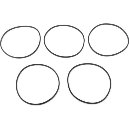 5Pcs Motorcycle Rubber Clutch Cover O Ring Derby Gasket For Harlay Sportster 883 1200 1994-2017 XL883 XL1200