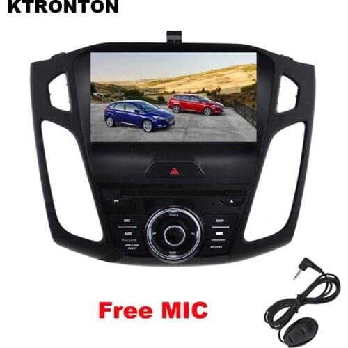 9 inch Big Screen 4GB RAM Octa-core Android 9.0 Car DVD Player for 2015-2017 Ford Focus 3 Radio GPS Navigation Auto Audio Video
