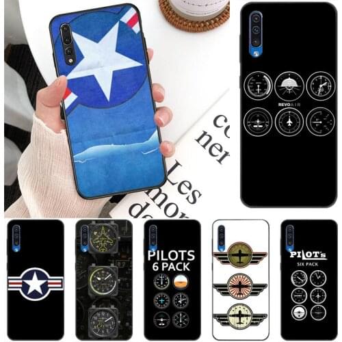 Airplane Pilot Epaulette Phone Case For Xiaomi Mi 10 5 6 A2 A2lite A1 9 9SE 8Lite 8explorer Pocophone F1 Fundas Cove