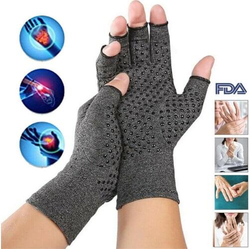 Arthritis Hand Compression Gloves Comfy Fit Breathable Alleviate Rheumatoid Pains Ease Muscle Tension Relieve Carpal Tunnel Ache