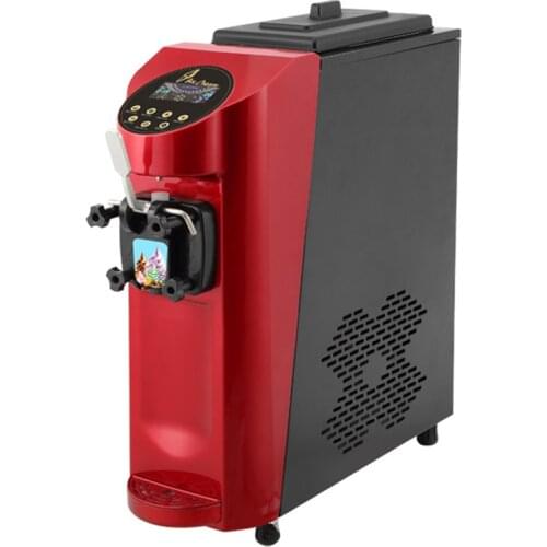 Soft ice cream machine MQ-L16E desktop color screen single head ice cream machine 1KW ice cream ice cream machine equipment