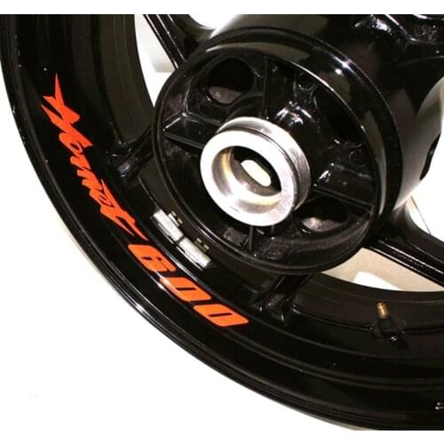 Motorcycle 8 X thick edge outer edge adhesive tape strip grinding wheel patch for HONDA HORNET 600 6 00