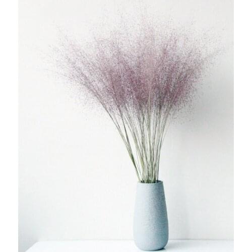 Muhly Grass Dried Plant Home Decor Dried Atificial Flowers Living Indie Room Decoration For Mothers Day Gift Wedding Party