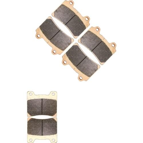 Disc Brake Pads set for YAMAHA FZR1000 FZR 1000 Genesis 2LA E558 1987 1988 1989/ TRX850 TRX 850 4UN H283 1995 &up