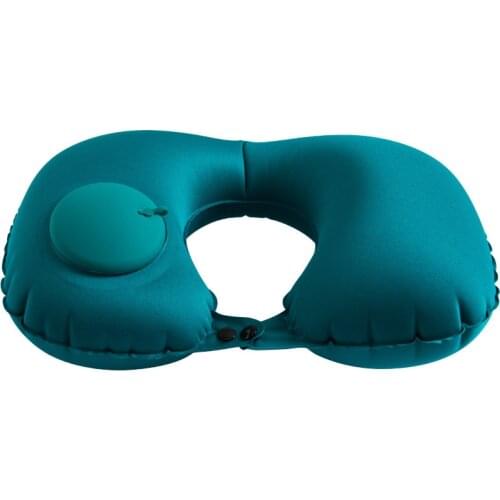 U-Shape Travel Pillow For Airplane Inflatable Neck Pillow Travel Accessories Comfortable Sleep Pillows Dropship