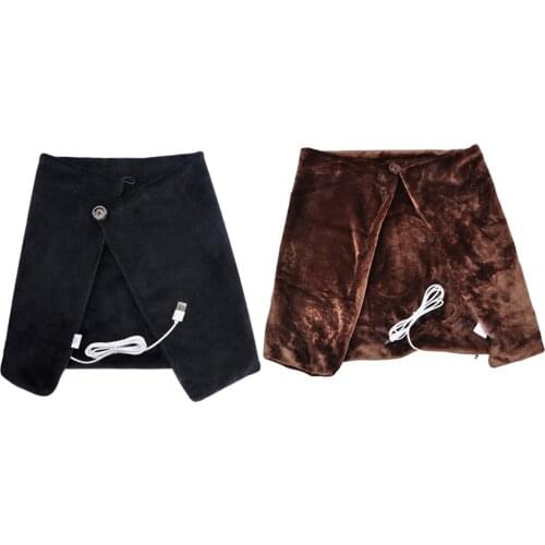 45x80cm Car Home Electric Warming Heating Blanket Pad Shoulder Neck Mobile Heating Shawl USB Soft 5V 4W Winter Warm Health Care