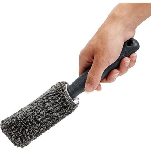 New Car 9PCS*Car Cleaning Kit Auto Wash Mitt Microfiber Towel Cleaning Brush For Carpet Glass Car Tires Nylon Brushes