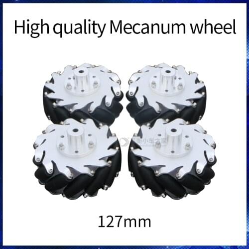 Omni wheels 127 mm A set of 4 Mecanum wheels 127 mm