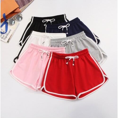 Casual Loose Fitness Shorts Women Fashion High Waist Shorts Summer Female Harajuku Black 5XL Shorts Solid