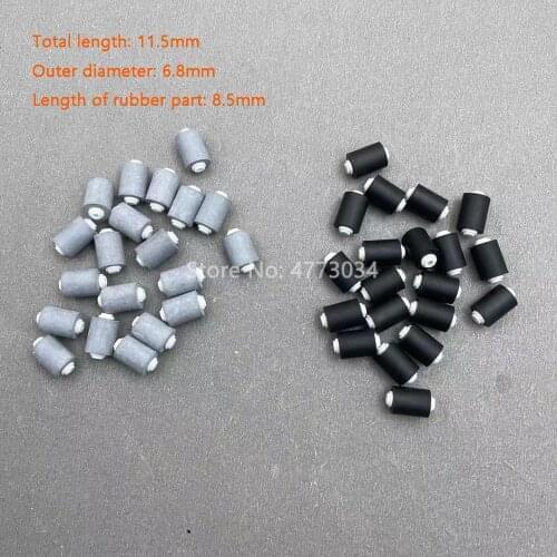 100PCS Rubber pinch roller for DX5 print head press pinch roller for Mimaki JV33 JV5 JV22 JV4 TS3 CJV30 paper pressure roller