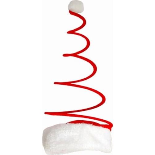 Christmas Hat Plush Elf Santa Hat Ornament Decoration Christmas Cap Hats New Year Xmas Party Props Decoration