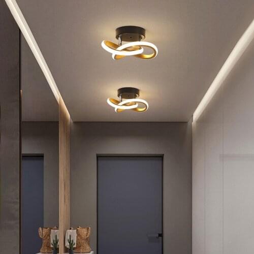 Led ceiling light modern minimalist balcony aisle lamp home corridor porch channel ceiling lamp nordic ins wind cloakroom lamp