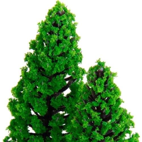 1/50 DIY Miniature Model Trees for Train Diorama Decorations Layout 1.9''-6.3