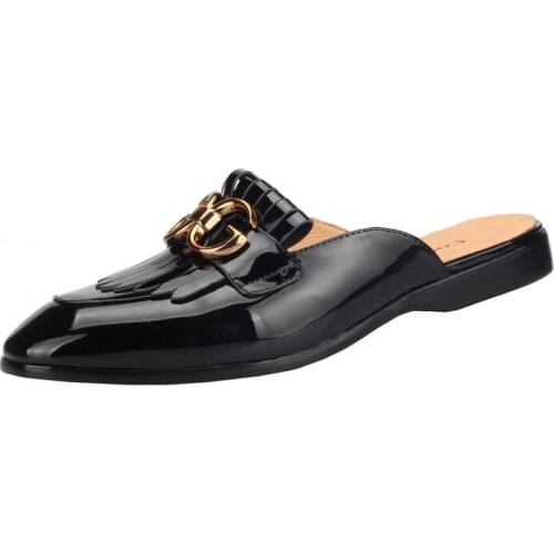 Aliexandar MQUINDA Men's Patent Leather Shoes