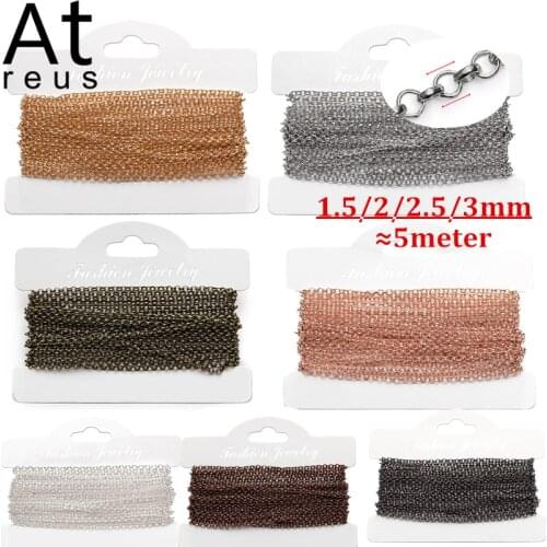 Серебряные цепочки Atreus China At AliExpress