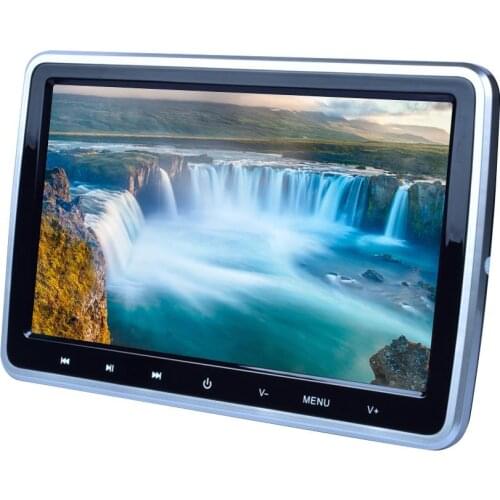 Car 10.1 Inch TFT LCD Screen Car Seat Headrest 1024*600 DVD Playerr Auto Multimedia Audio Video Player Car Headrest Monitor